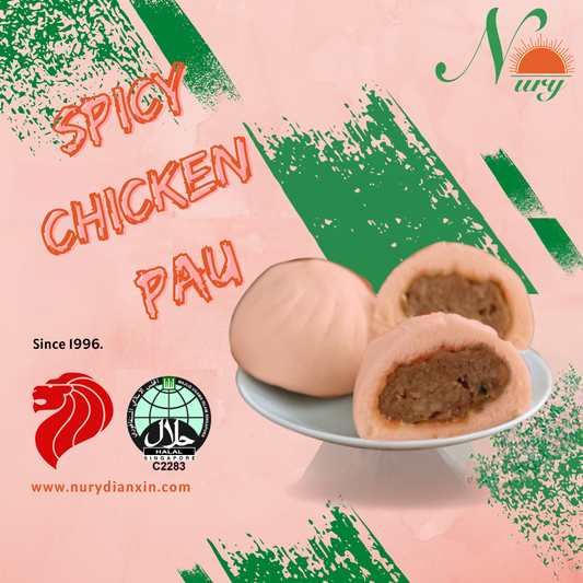 ^Spicy Chicken Pau (6pcs) - 65g/pc